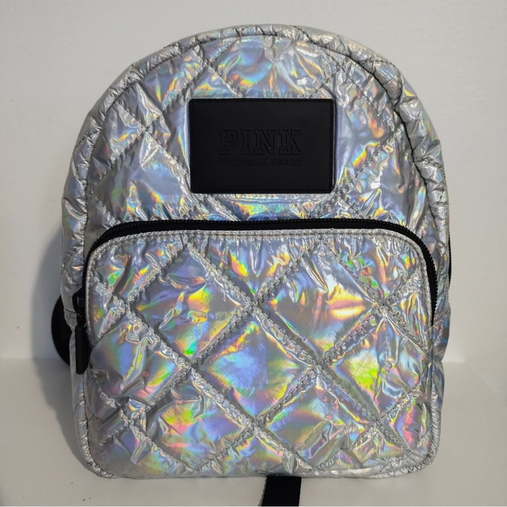 PINK Victoria Secret Holographic Mini Quilted Backpack
Rare-Y2K
NWT - Picture 3 of 10